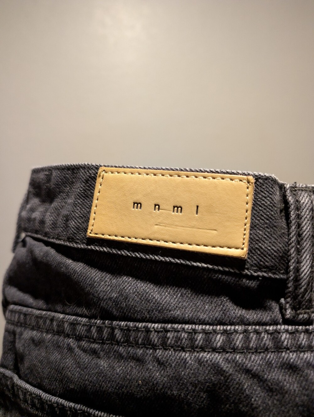 MNML D184 Skeleton Straight Denim jeans - Picture 4 of 5